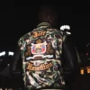 Jeff Hamilton x BAPE Wool & Leather Varsity Jacket For Men and Women