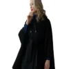 Jennifer Wigmore Melt My Heart This Christmas Black Wool Coat For Sale