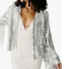 Jenny Tolman The Road S01 Sequin Fringe Jacket For Sale