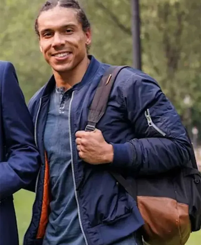 Jeramie Burgos Boston Blue S01 Bomber Jacket