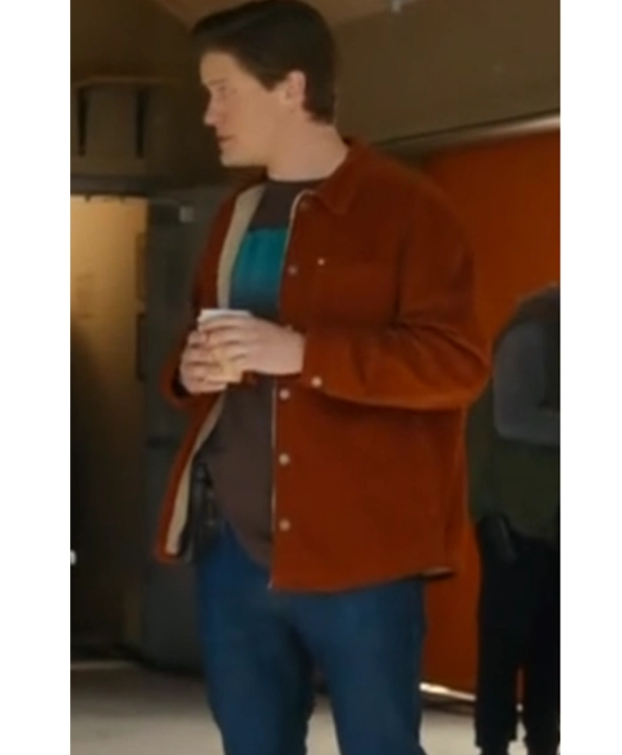 Jesse Mills Hudson and Rex S08 Red Sherpa Lined Jacket