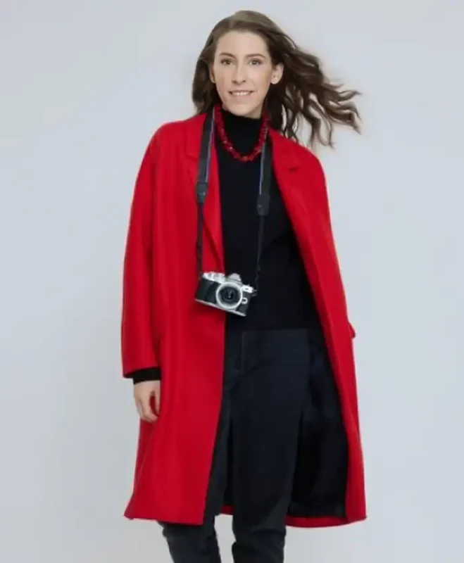 Jill Winternitz A Keller Christmas Vacation Red Coat