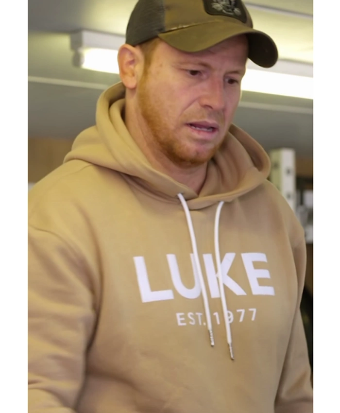 Joe Swash Stacey and Joe S02 Brown Hoodie