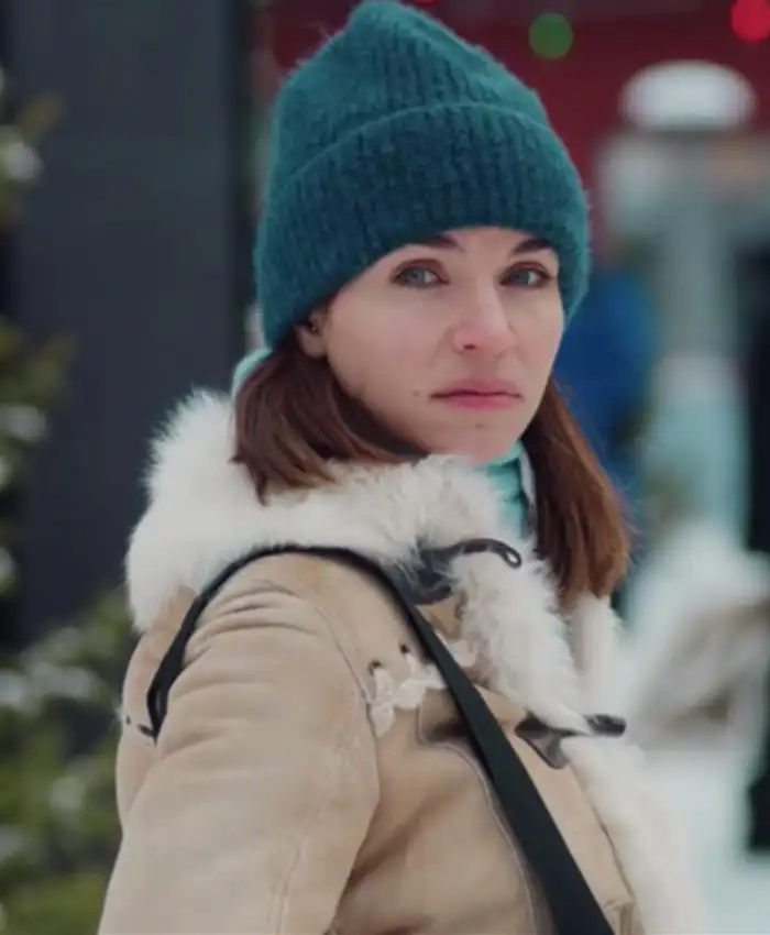 Johanne Christmas Home for Christmas Beige Jacket