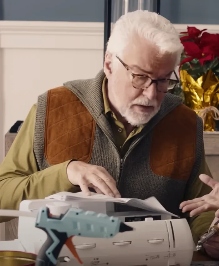 John O Hurley All is Merry and Bright Green Vest For Sale