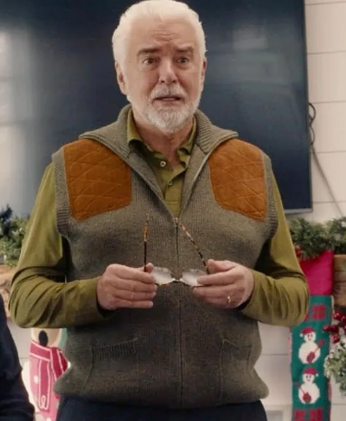 John O Hurley All is Merry and Bright Green Vest