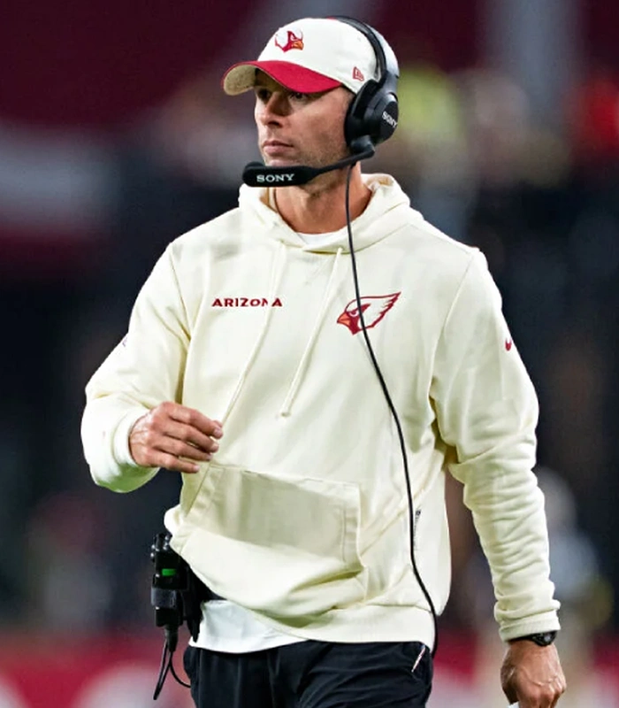 Jonathan Gannon Cardinals Rivalries Sideline Pullover Hoodie