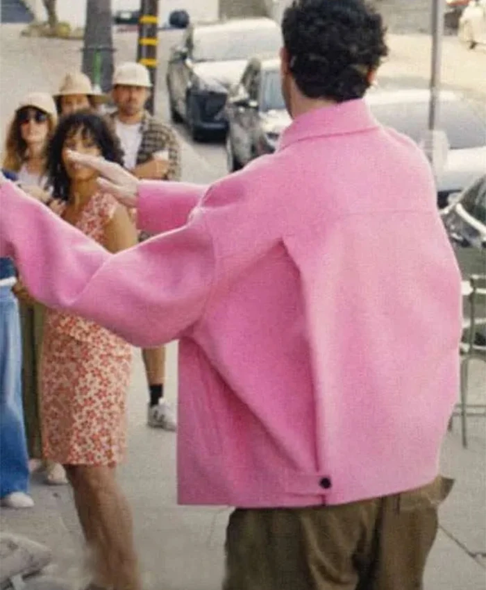 Jordan Firstman I Love LA S01 Pink Jacket For Sale