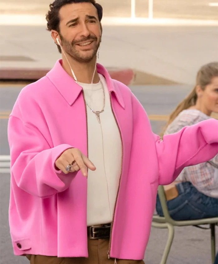 Jordan Firstman I Love LA S01 Pink Jacket