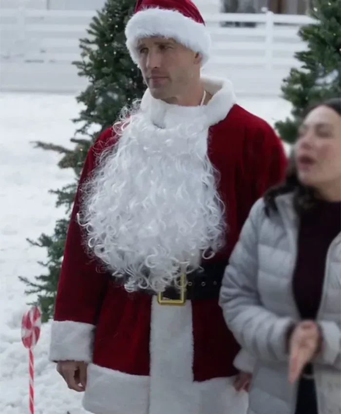 Josh Cannon Christmas on Duty Santa Claus Coat For Sale
