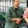 Joshua Jackson Happy Hours Green Jacket Side