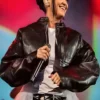 Joy Crookes O2 Academy Birmingham Concert Black Leather Jacket
