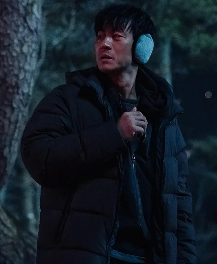 Jun Hee Lee Karma Hooded Puffer Jacket