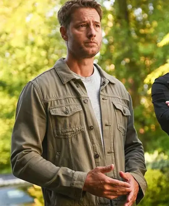 Justin Hartley Tracker S03 Green Jacket
