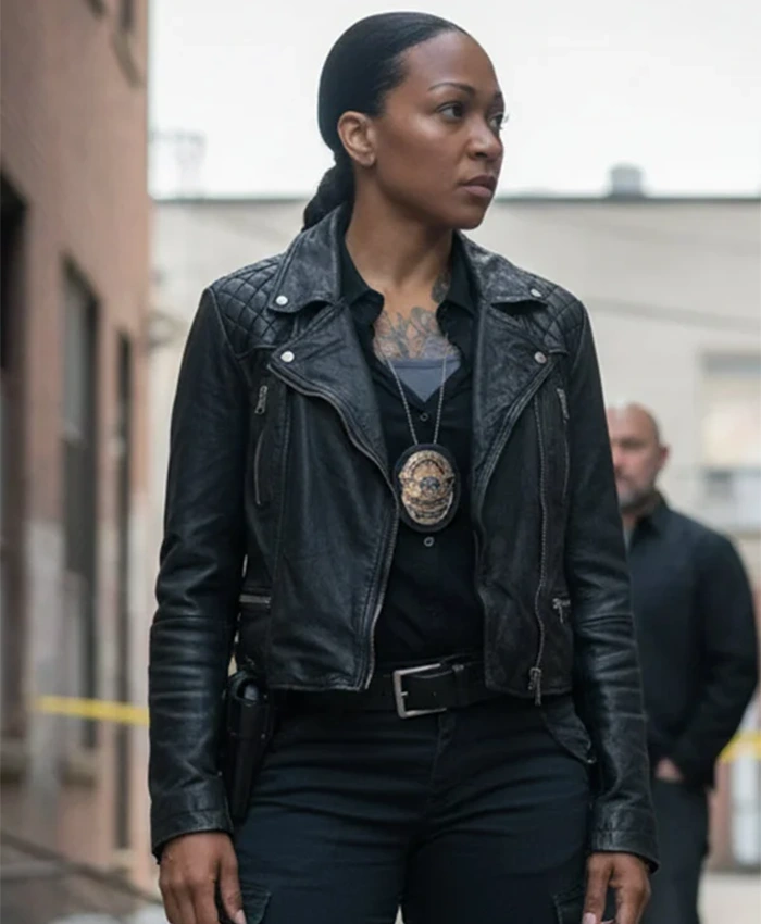 Kali Reis Mercy Black Leather Jacket