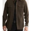 Karl Alberg Murder in a Small Town S02 Olive Shacket For Sale