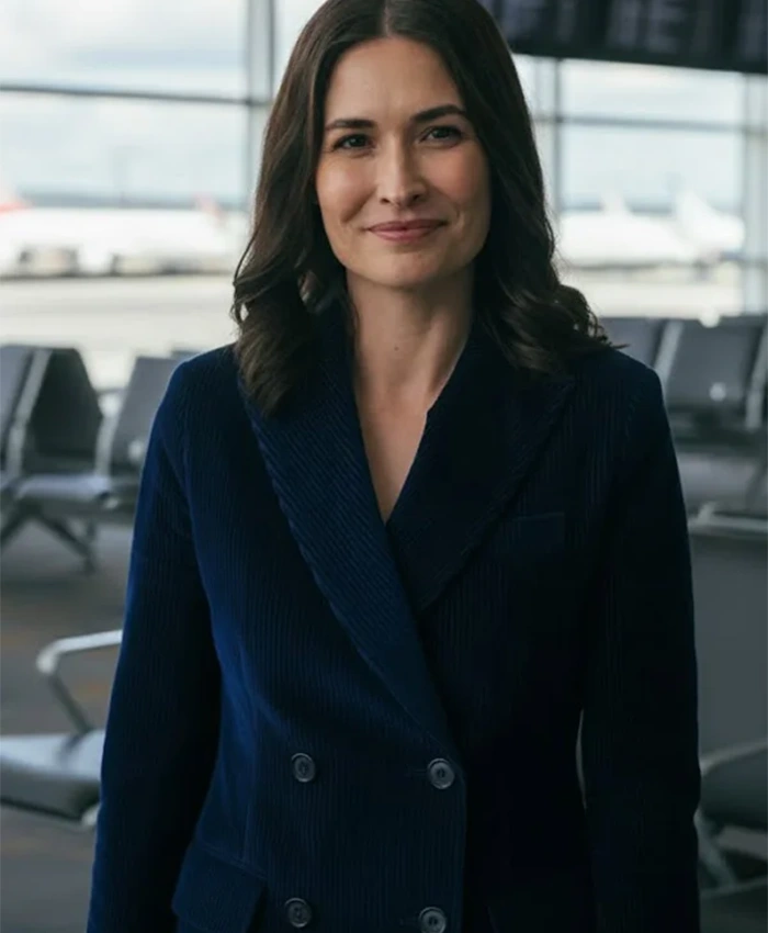 Karolina Wydra Pluribus S01 Blue Corduroy Blazer For Sale