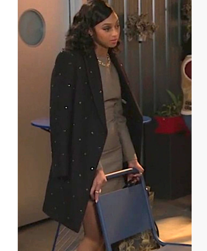 Kat Richardson Beyond the Gates Black Studded Coat