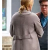 Kate Winslet Goodbye June Beige Wool Coat For Sale