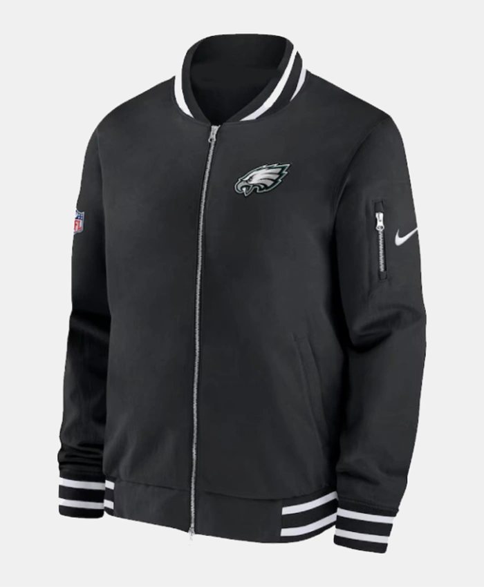 Kellen Moore Philadelphia Eagles Sideline Bomber Jacket For Sale