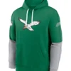 Kelly Green Philadelphia Eagles Green Pullover Hoodie