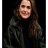 Keri Russell The Diplomat S03 Black Leather Jacket