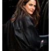 Keri Russell The Diplomat S03 Black Leather Jacket For Sale