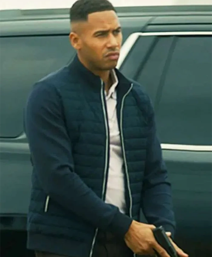 Keyonte Bell Countdown S01 Blue Bomber Jacket