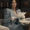 Kim Kardashian All is Fair S01 Grey Blazer