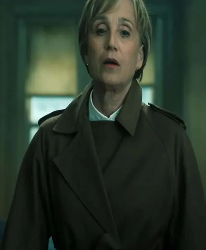 Kristin Scott Thomas Slow Horses S05 Brown Coat For Sale