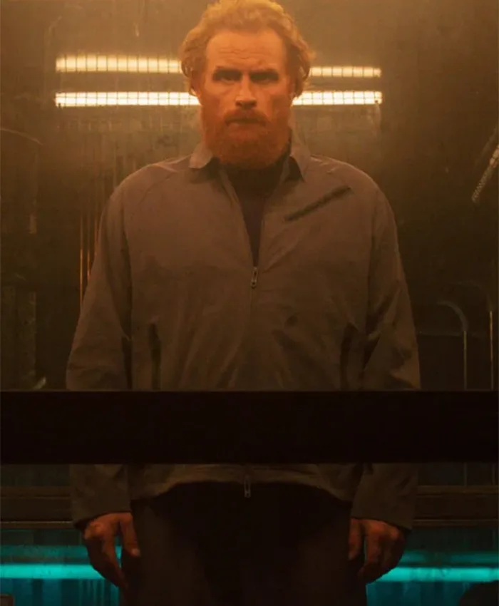 Kristofer Hivju The Iris Affair S01 Grey Jacket