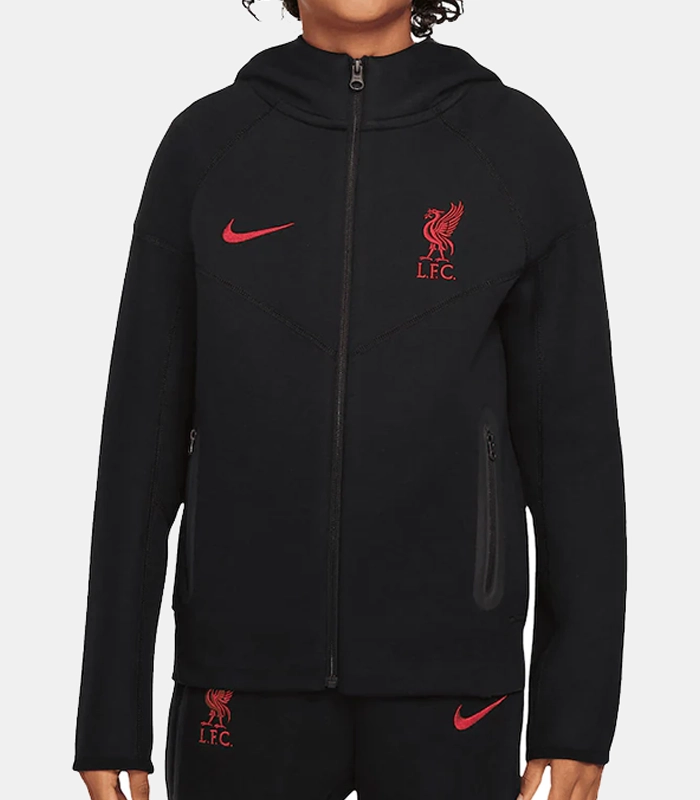 LFC Liverpool Nike Tech Black Hoodie