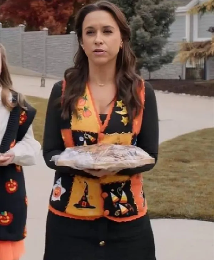 Lacey Chabert Haul Out the Halloween Knit Vest For Sale