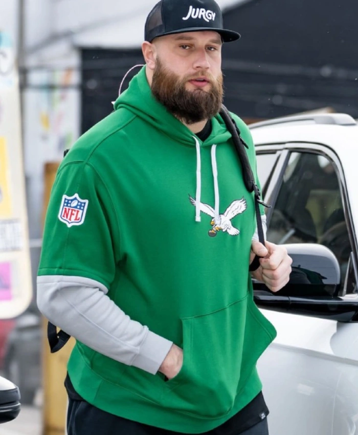 Lane Johnson Philadelphia Eagles Pullover Hoodie For Sale