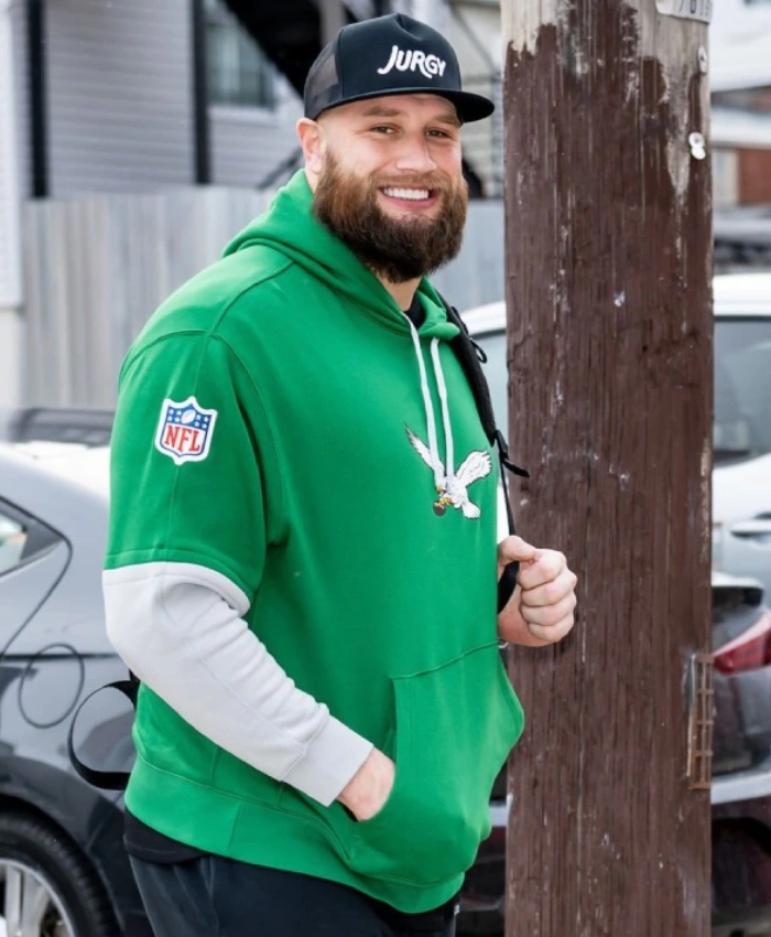 Lane Johnson Philadelphia Eagles Pullover Hoodie