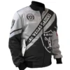 Las Vegas Raiders Go- Raider Polyster Bomber Jacket