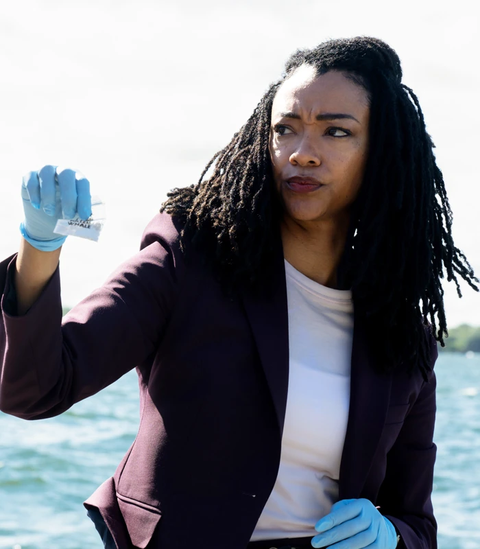 Lena Silver Boston Blue S01 Purple Suit For Sale