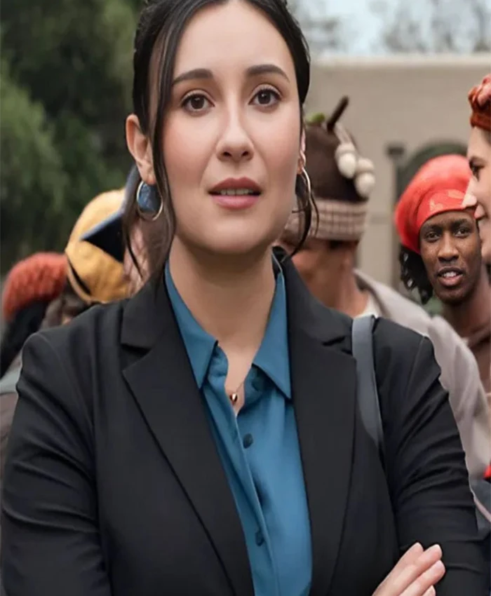 Lilah Richcreek A Man On The Inside S02 Black Blazer For Sale