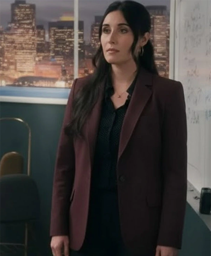 Lilah Richcreek A Man On The Inside S02 Purple Blazer