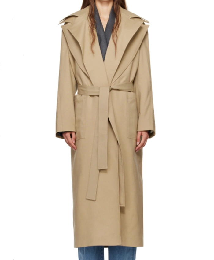 Lorna Gibbons Wild Cherry S01 Double Lapel Coat For Sale