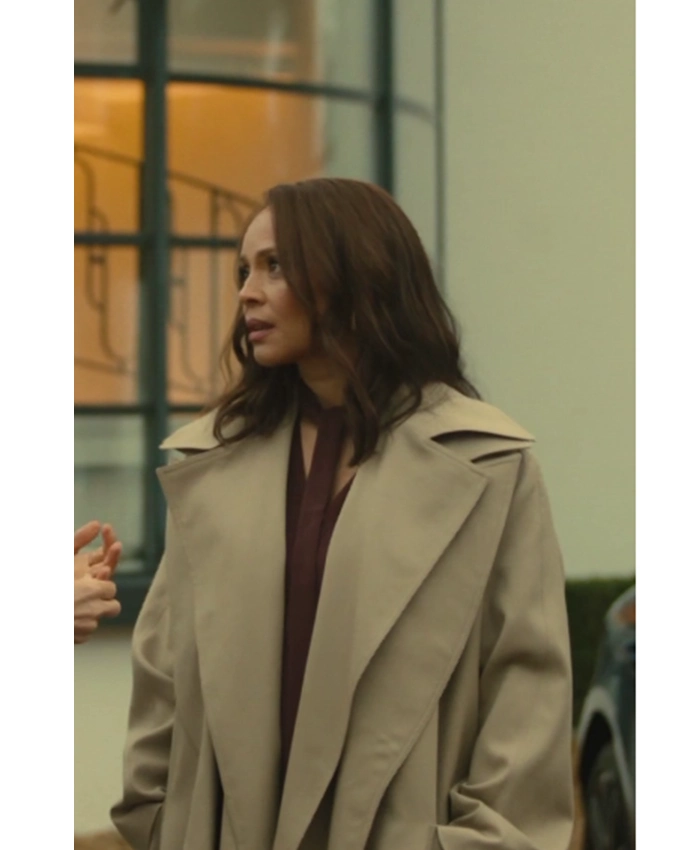 Lorna Gibbons Wild Cherry S01 Double Lapel Coat