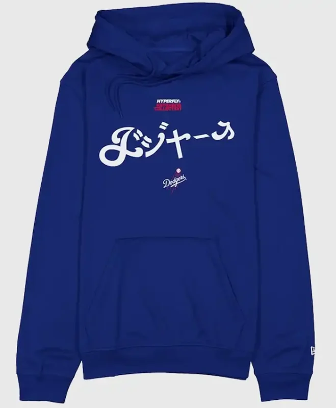 Los Angeles Dodgers New Era x Hyperfly Blue Hoodie