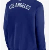 Los Angeles Dodgers Nike Royal Authentic Collection Full-Zip Blue Bomber Jacket