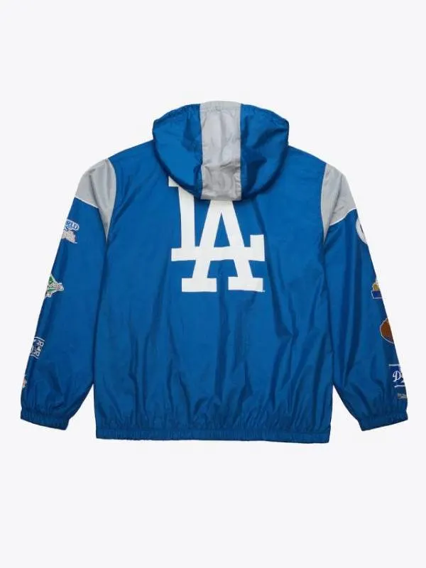 Los Angeles Dodgers Team OG 3.0 Anorak Half-Zip Windbreaker Jacket