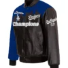 Los Angeles Dodgers World Series Champions Leather Jacket