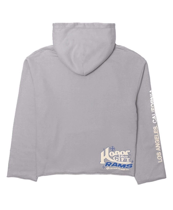 Los Angeles Rams Honor The Gifts Grey Hoodie For Sale