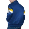 Los Angeles Rams Triple Option Full-Snap Varsity Satin Jacket