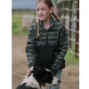 Lyndy Borden Heartland S19 Black Half Zip Pullover Jacket