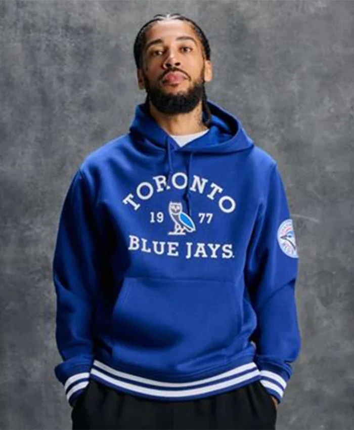 MLB Toronto x OVO x New Era Blue Jays Hoodie