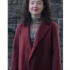 Marissa Gold Elsbeth S03 Maroon Coat